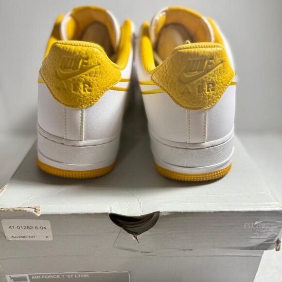 Size 12 - Nike Air Force 1 '07 Leather Low Ochre | OG box - Picture 9 of 10